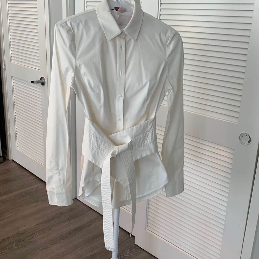 Karen Millen button down blouse! RARE!